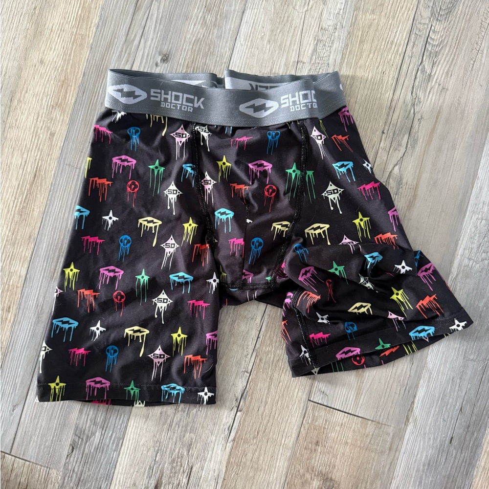 Shock Doctor Kids' Multicolor Graphic Shorts
